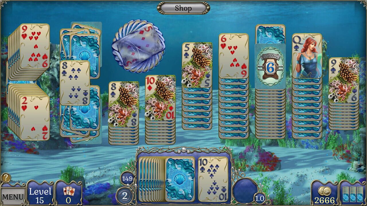 Jewel Match Atlantis Solitaire 5: Collector's Edition — Screenshot 3