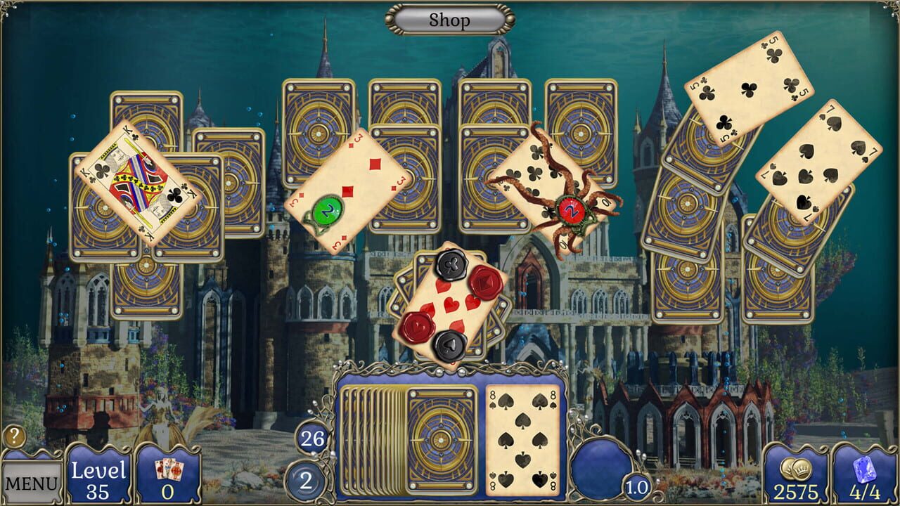 Jewel Match Atlantis Solitaire 5: Collector's Edition — Screenshot 4