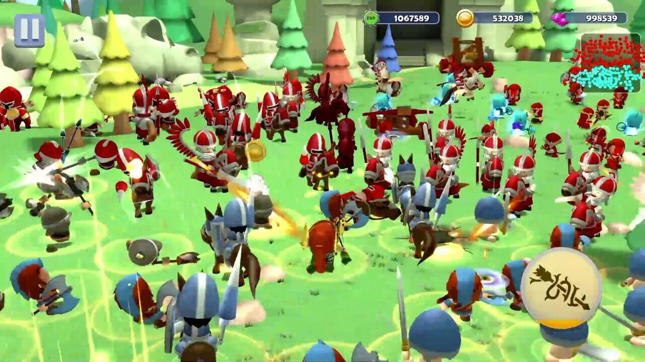 Mini Warriors: Brawler Army — Screenshot 2