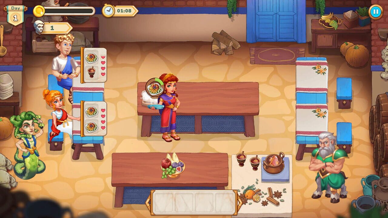 Greek Kitchen Frenzy: Dionysus — Screenshot 3