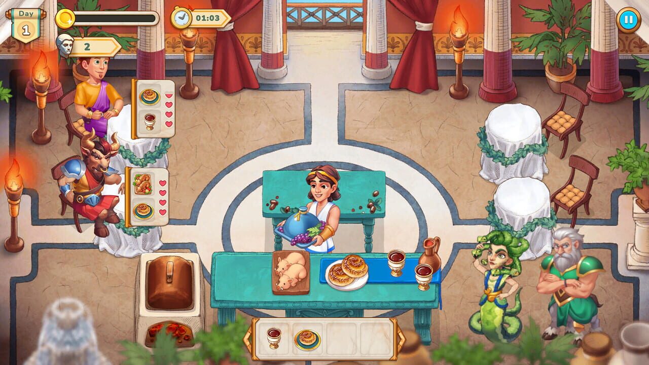 Greek Kitchen Frenzy: Dionysus — Screenshot 4
