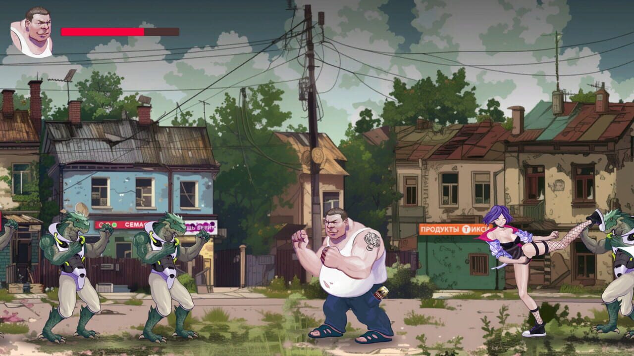Men Against Lizards — Screenshot 1