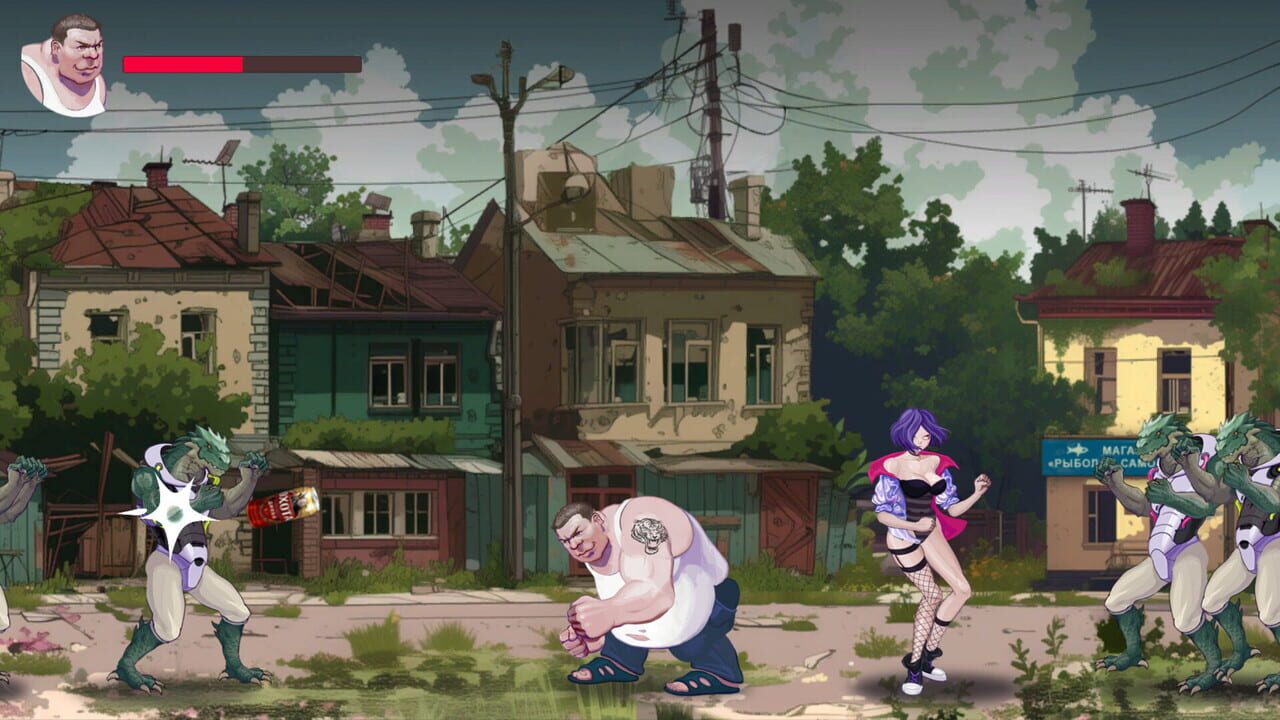 Men Against Lizards — Screenshot 2