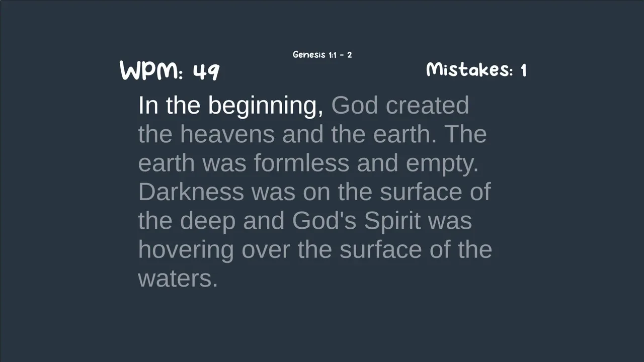 Word banner