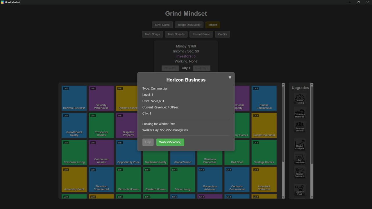 Grind Mindset — Screenshot 1
