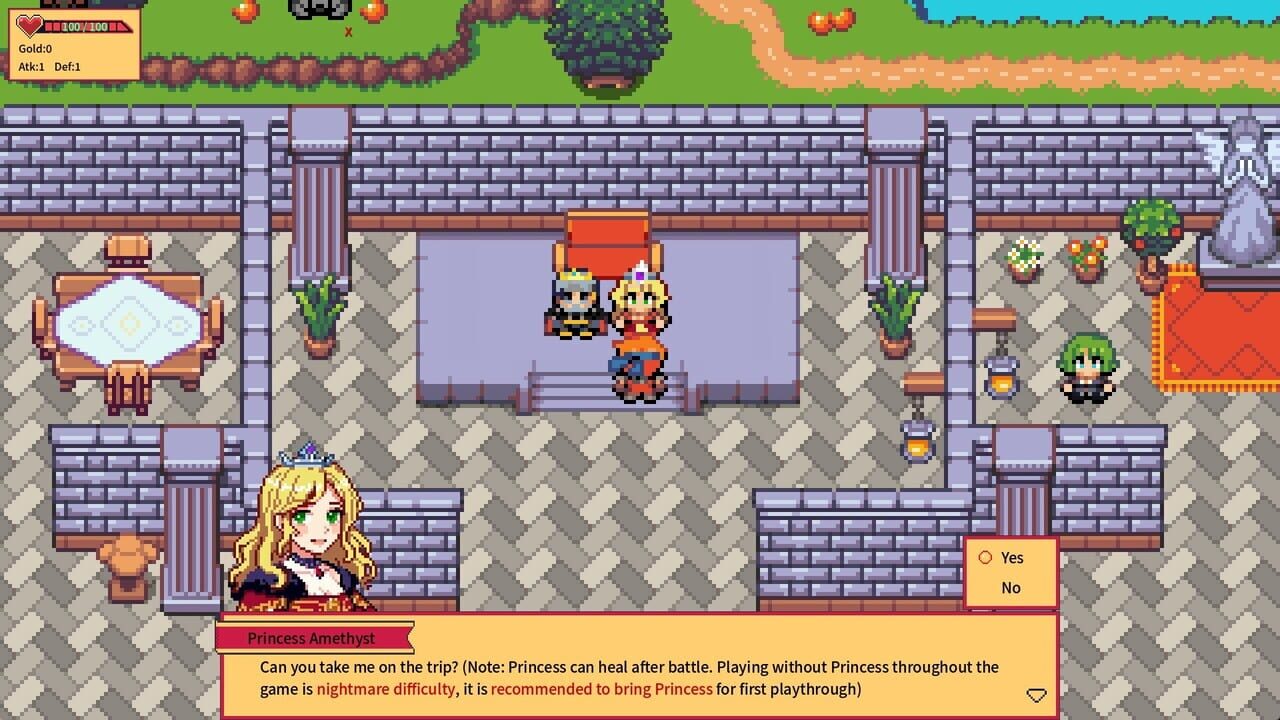 The Adventure of Amethyst Knight — Screenshot 3