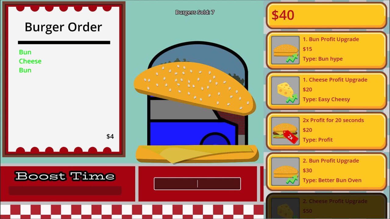 Burger Typer — Screenshot 2