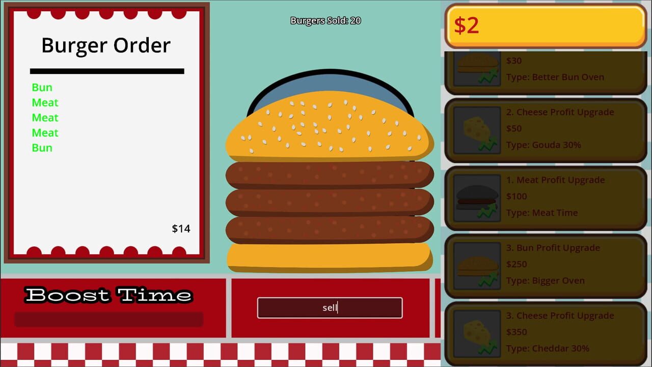 Burger Typer — Screenshot 3