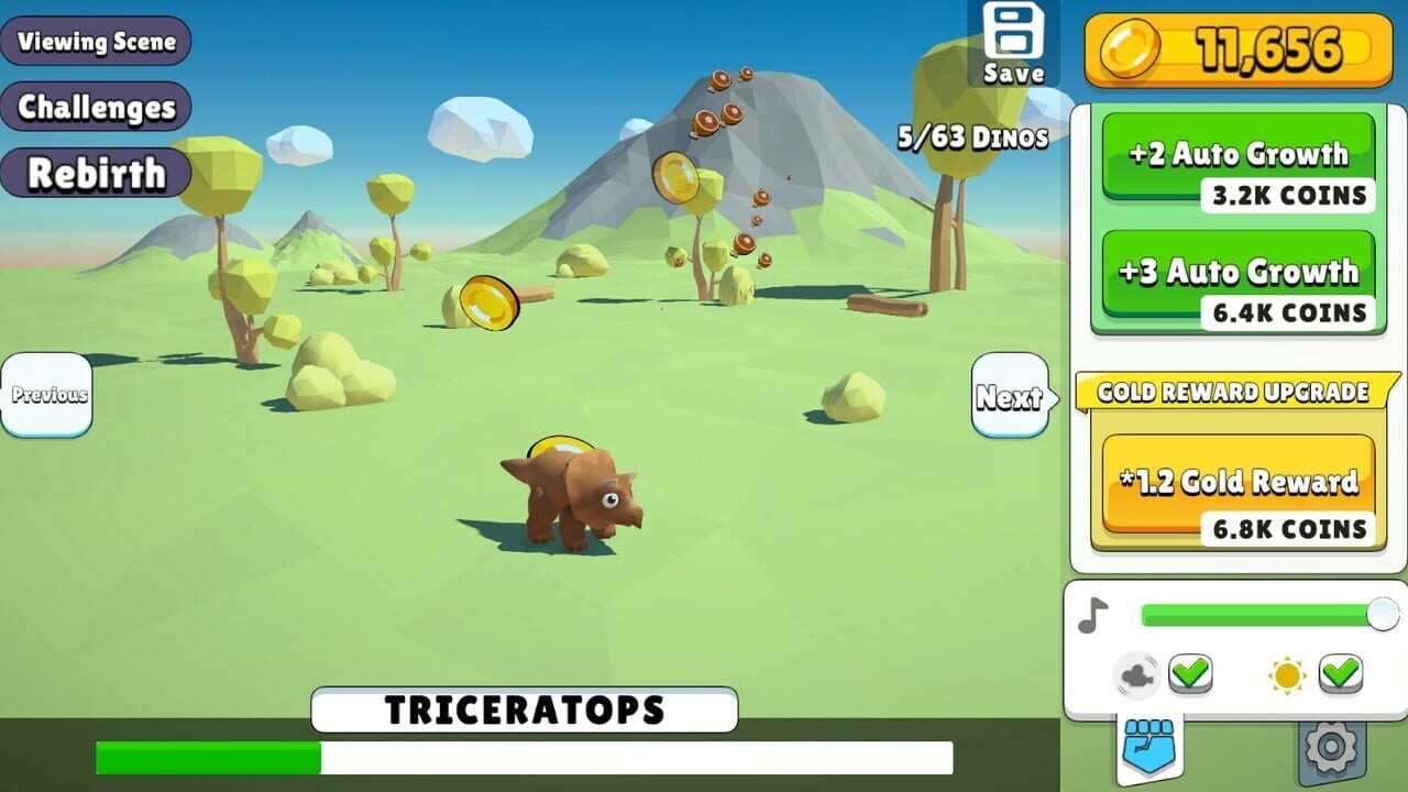 Idle Dino — Screenshot 2