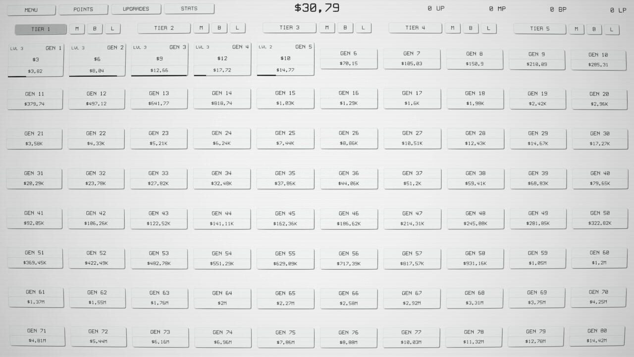 Idle Tiers — Screenshot 1