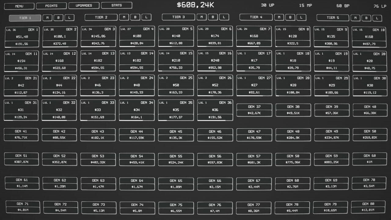Idle Tiers — Screenshot 5