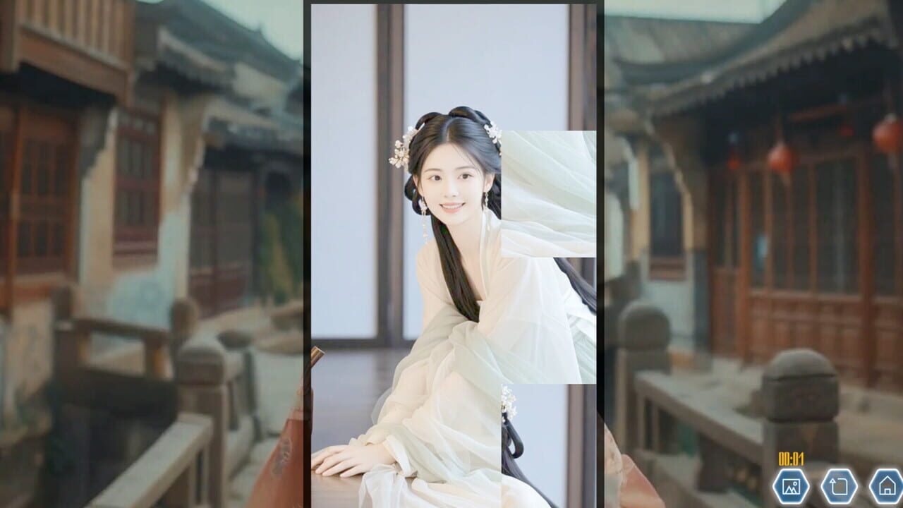 Ancient Style Girl Dynamic Jigsaw Puzzle — Screenshot 1