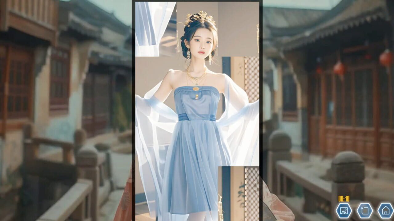 Ancient Style Girl Dynamic Jigsaw Puzzle — Screenshot 2
