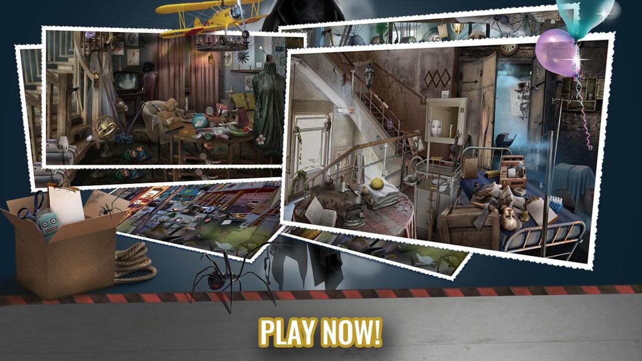 Hidden Objects: Ghost Town Screenshot 1