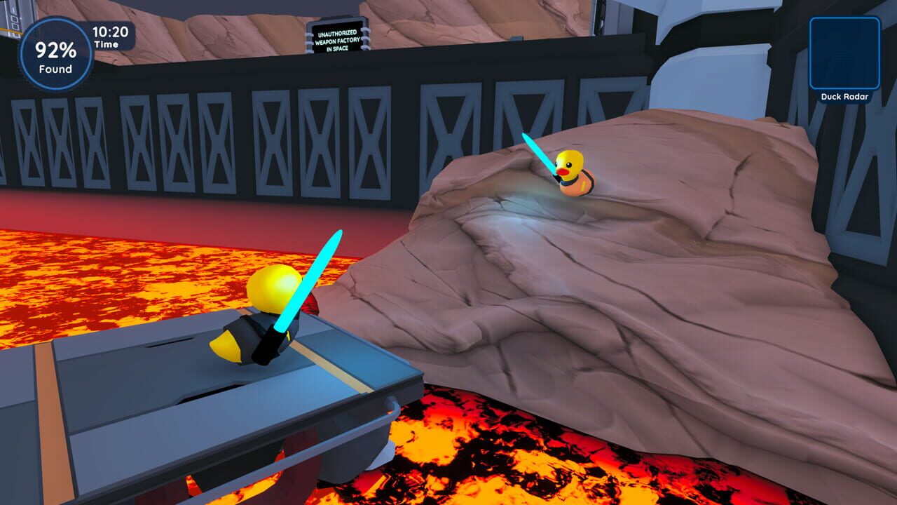 Find 100 Ducks and Blast Them...in Space!!! Image