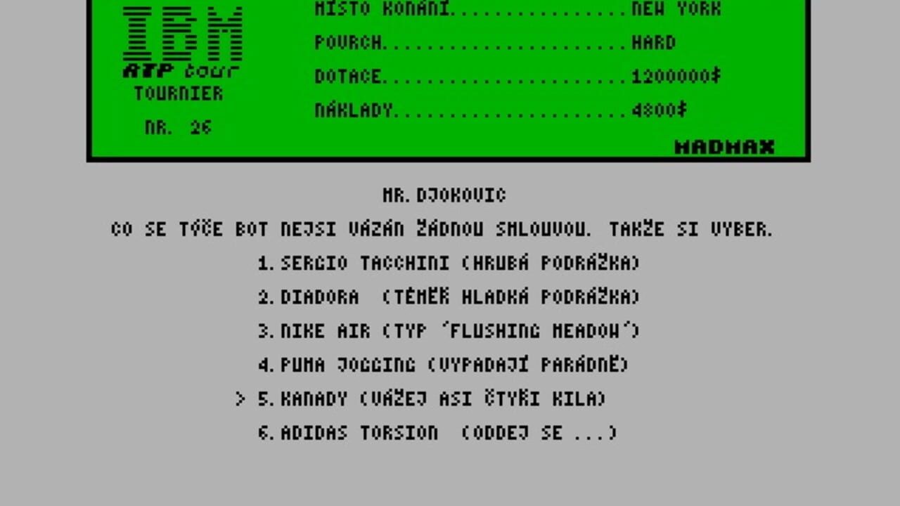 ATP Tour Simulator Screenshot 1