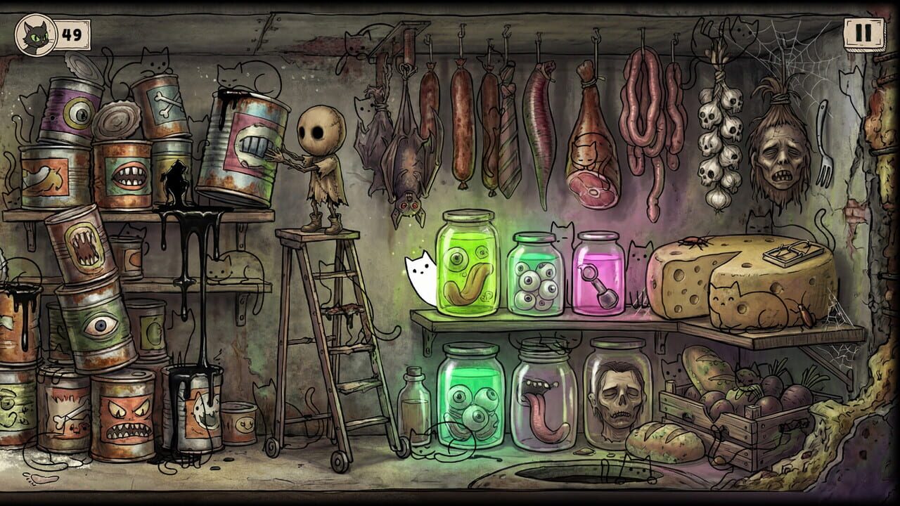 Find the Cat: Nightmare Image