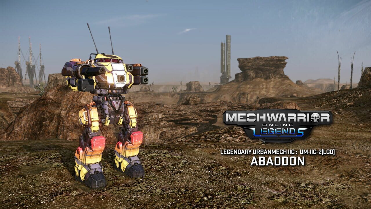 MechWarrior Online: Hashké and Abaddon Legendary Mech Pack Image