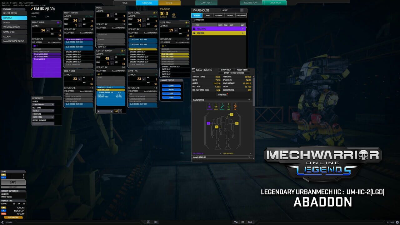 MechWarrior Online: Hashké and Abaddon Legendary Mech Pack Image