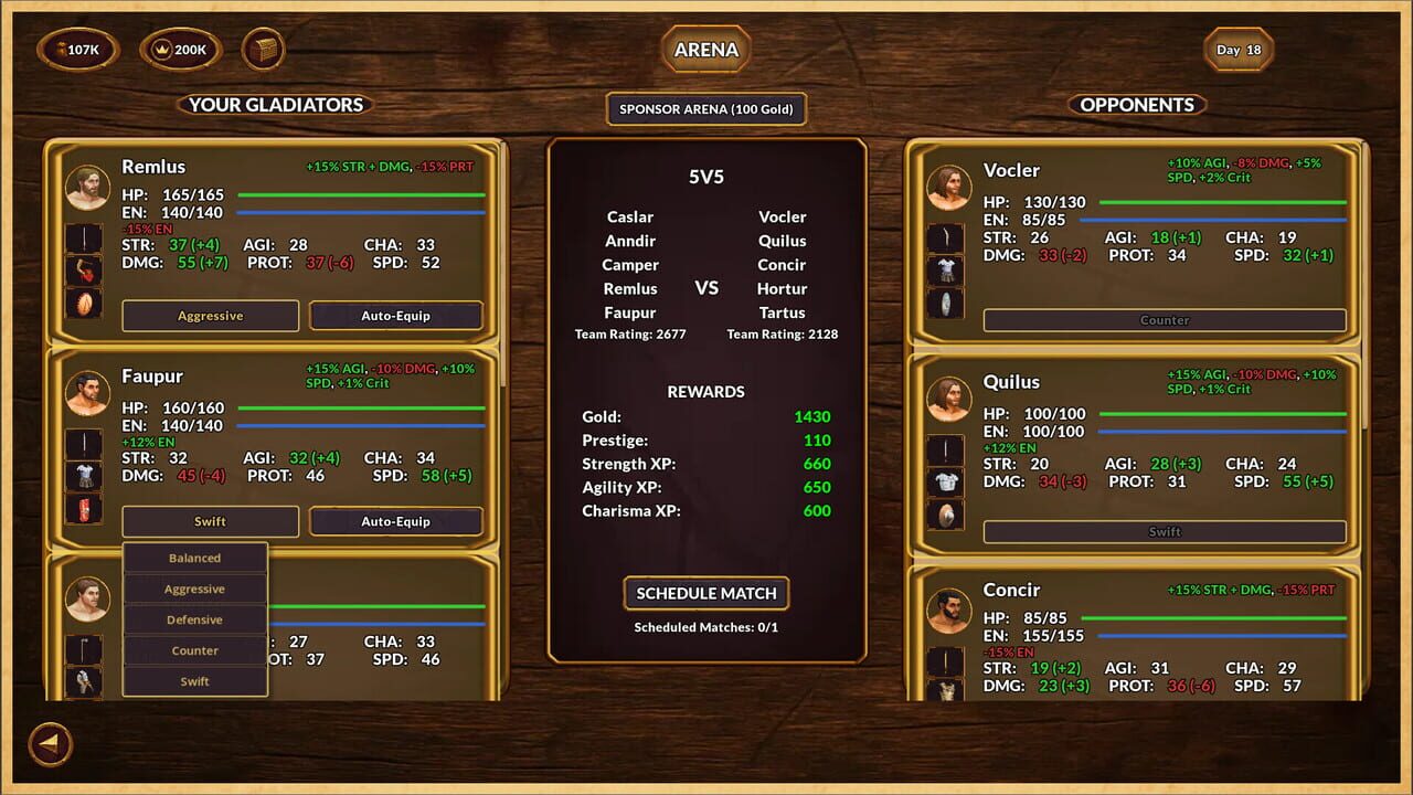 Gladiator Command Image