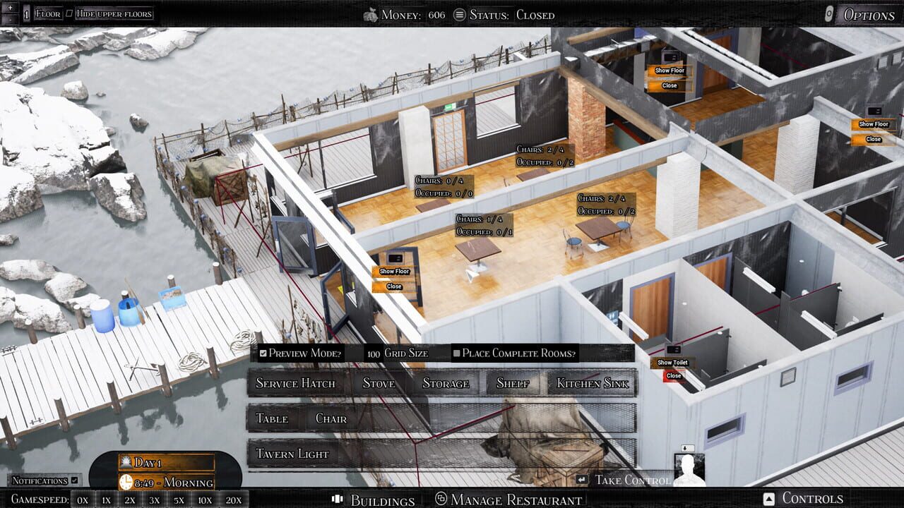 Northern Waters: Fishing & Restaurant Simulator Image