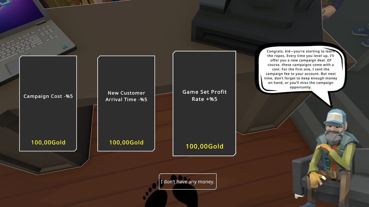 The Gaming Cafe — Screenshot 1