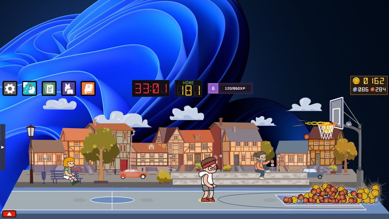 Tiny Hoops: Idle Shooter — Screenshot 1