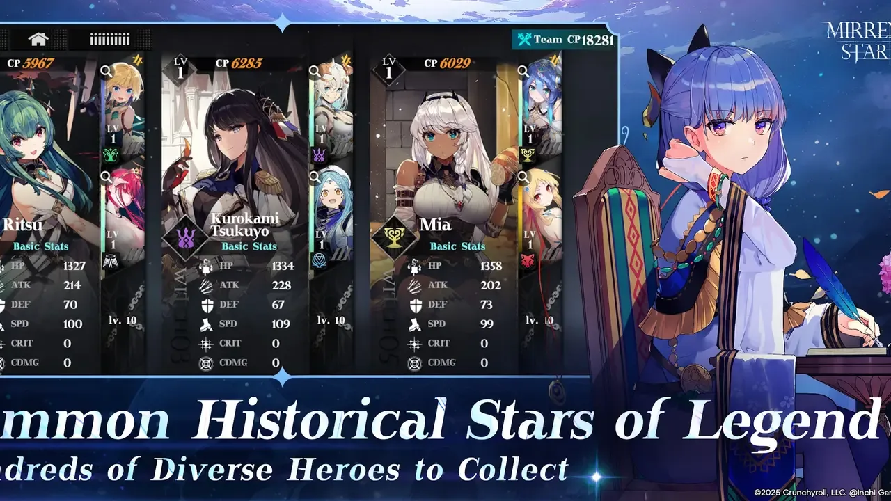 Mirren: Star Legends screenshot 1
