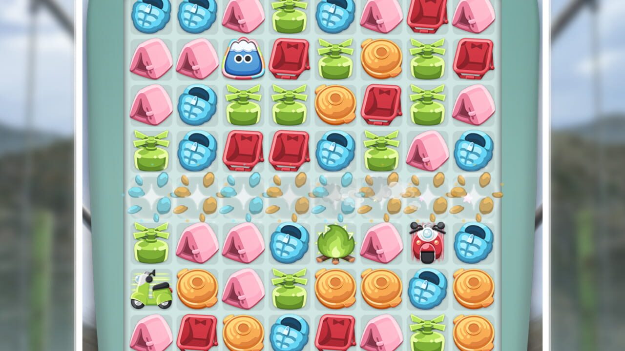Laid-Back Camp: Puzzle Camp — Screenshot 1