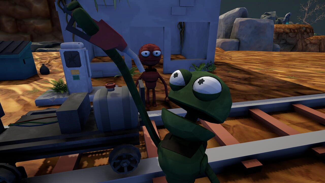 Very Normal Rail Game Image