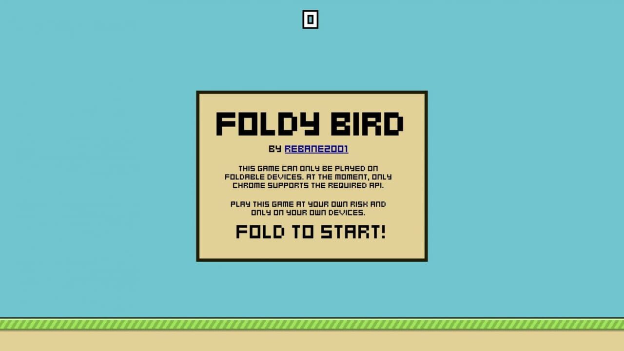Foldy Bird Screenshot 1