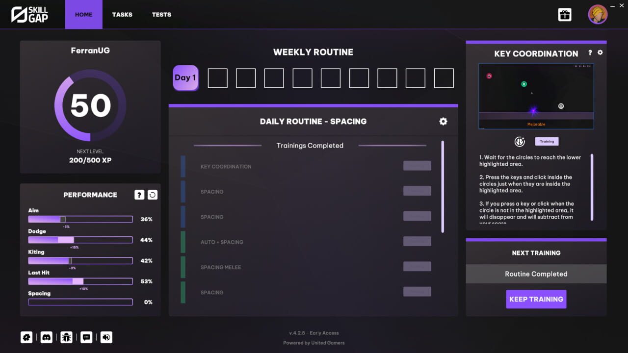 Skill Gap Screenshot 1