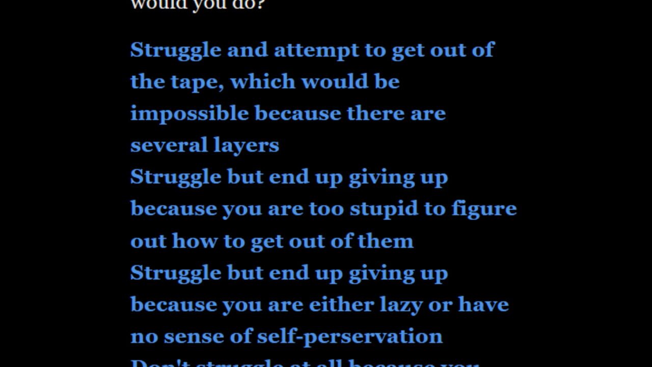 A Normal Survey — Screenshot 2