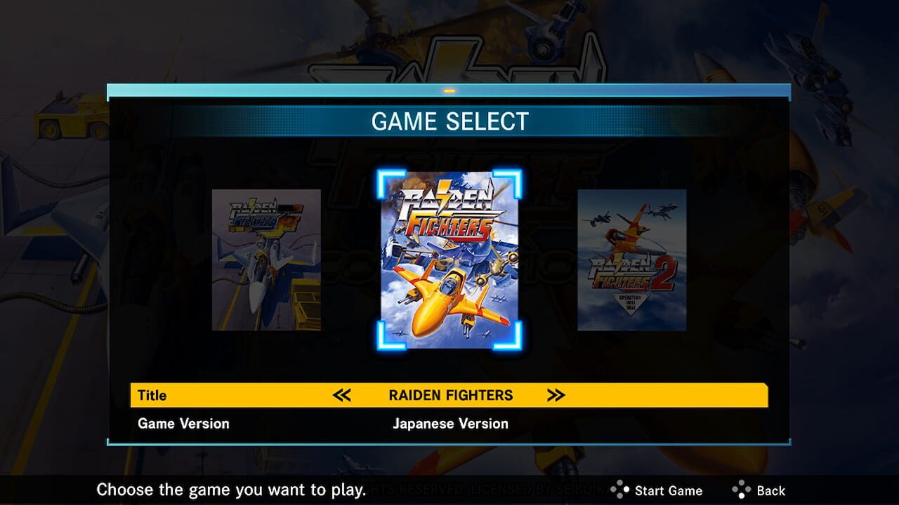Raiden Fighters Remix Collection Image