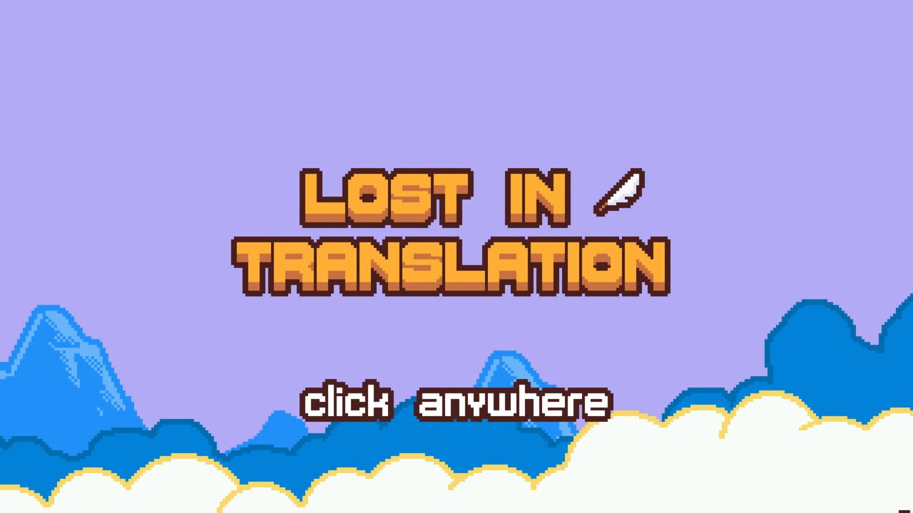 Lost in Translation Screenshot 1
