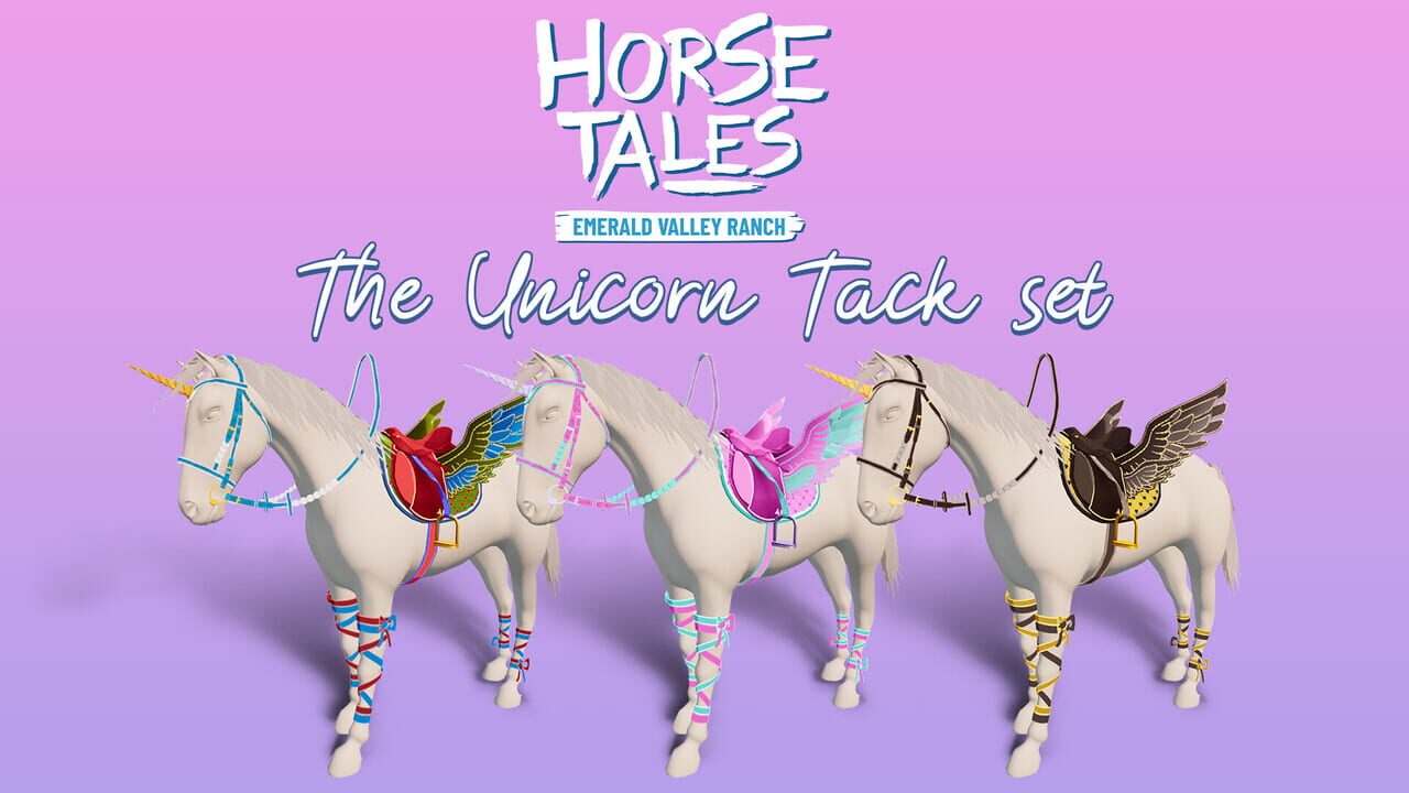 Horse Tales: Emerald Valley Ranch - Unicorn Tack Set — Screenshot 1