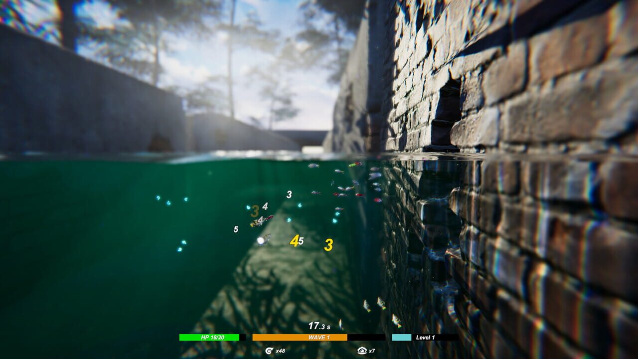 Fish Swarm: Within Inches — Screenshot 1