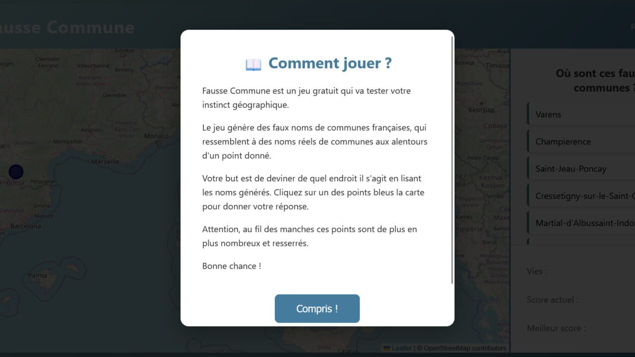 Fausse Commune Screenshot 1