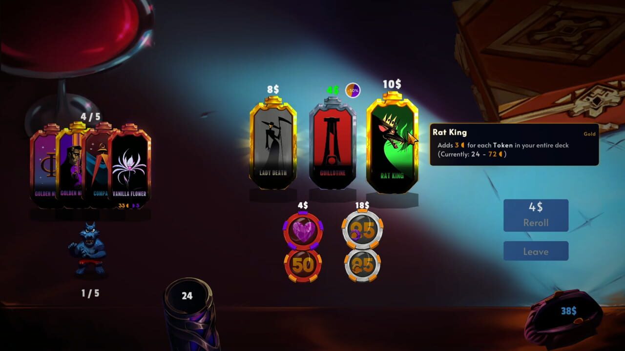 Tokens screenshot 2