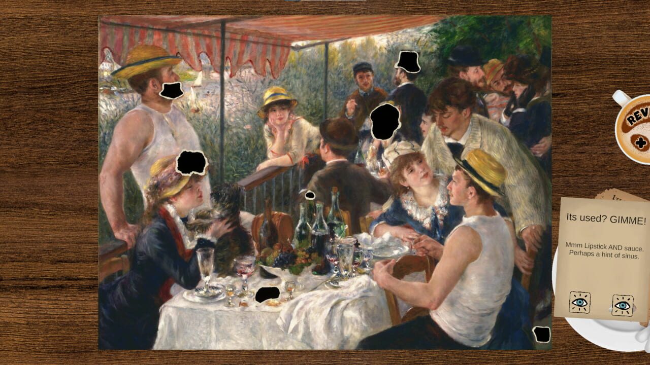 I Eat Paintings When Guards Aren't Looking Image