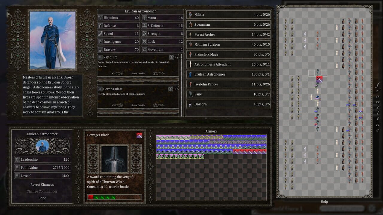 Erulean Angel: Fantasy Commander screenshot 8