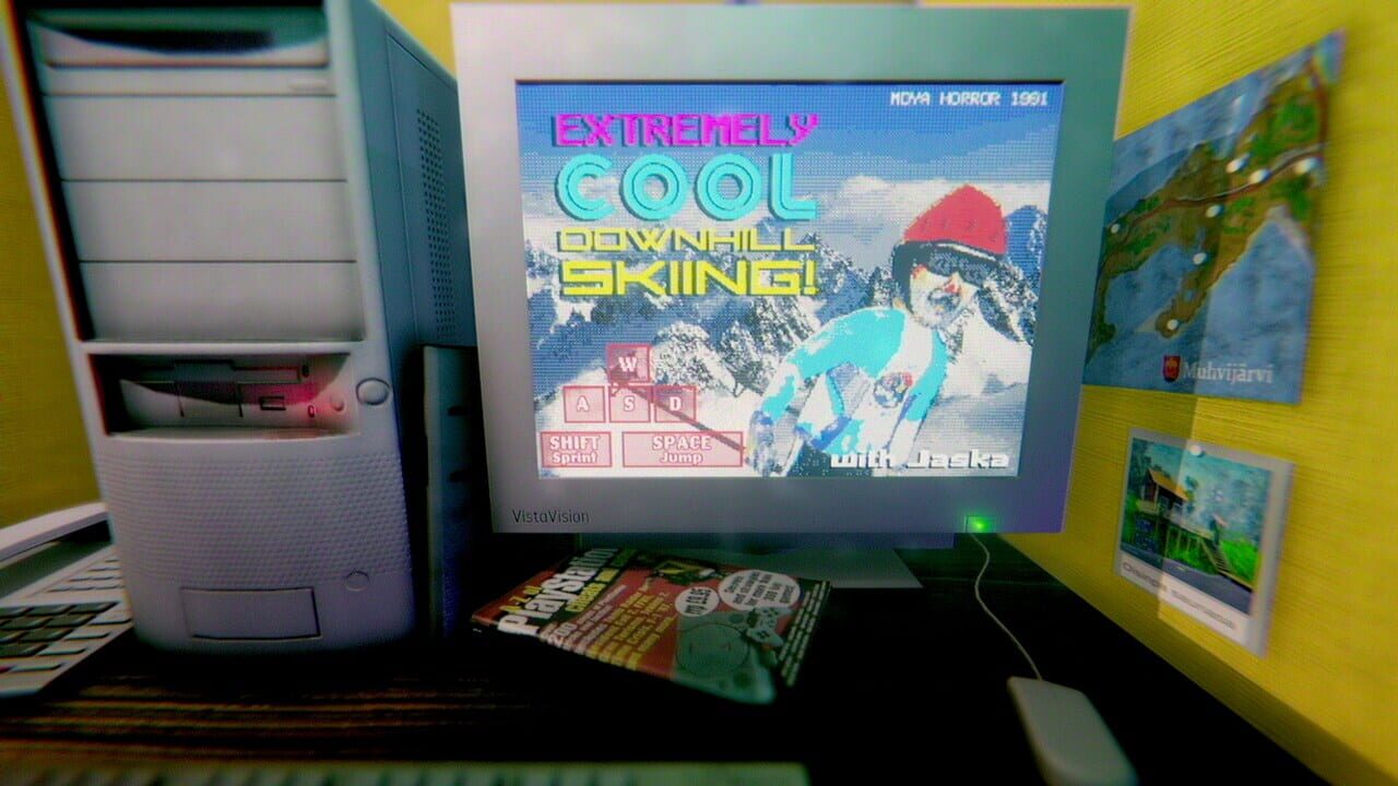 Extremely Cool Downhill Skiing With Jaska Screenshot 1