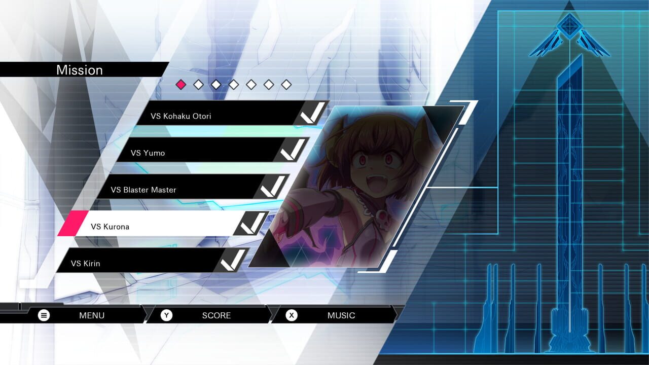 Gunvolt Chronicles: Luminous Avenger iX 1+2 Dual Collection screenshot 8
