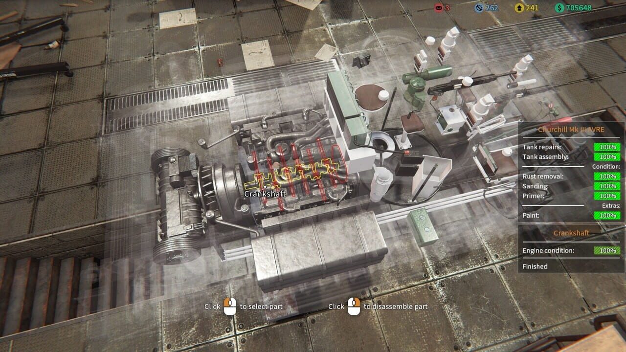 Tank Mechanic Simulator: First Supply DLC Image