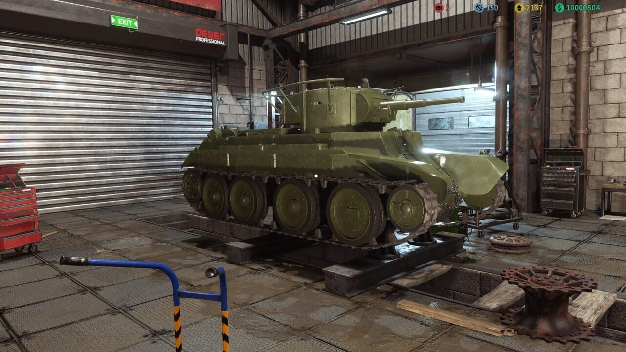 Tank Mechanic Simulator: First Supply DLC Image