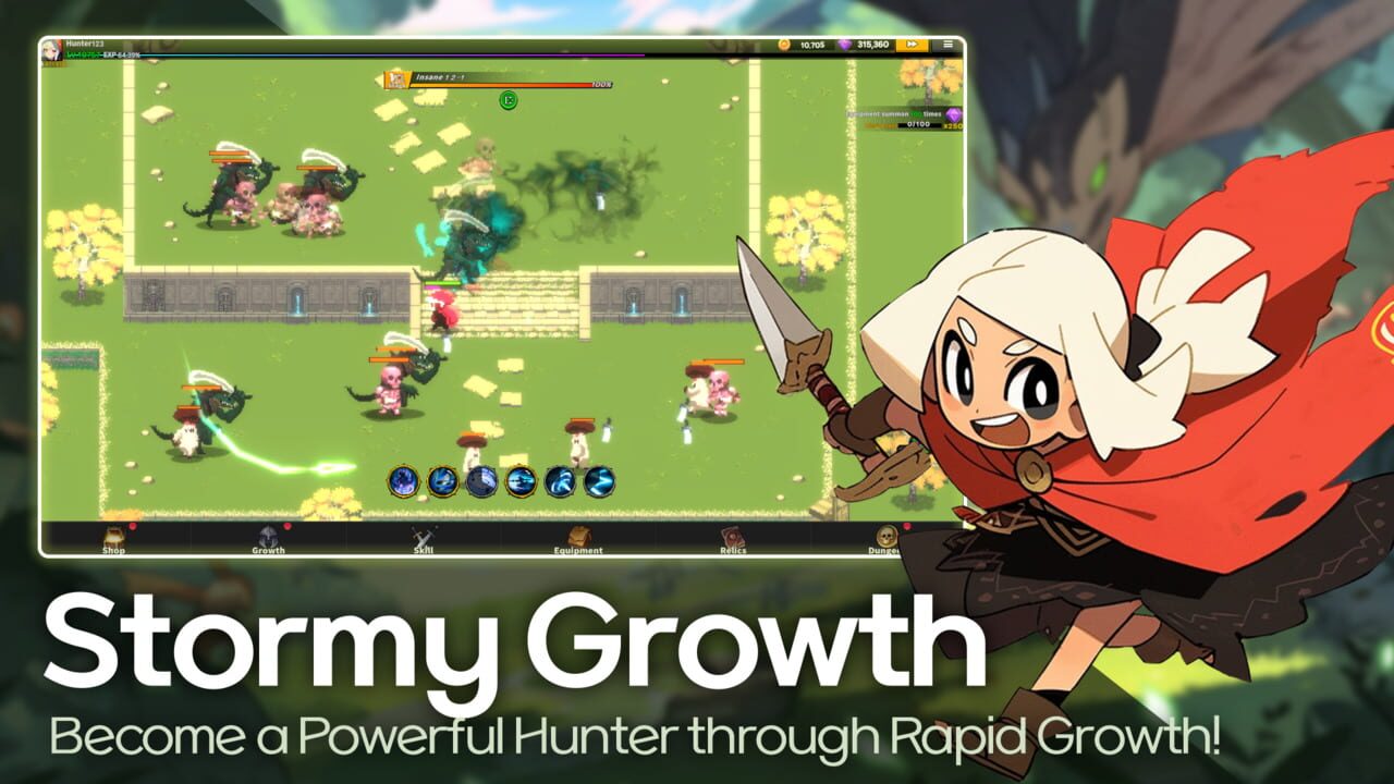 Pixel Hunter Idle — Screenshot 1