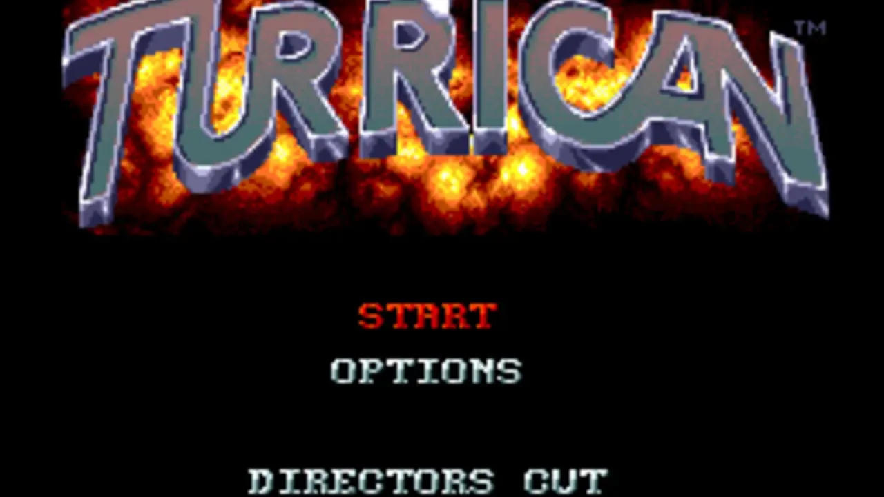 Mega Turrican Director's Cut banner