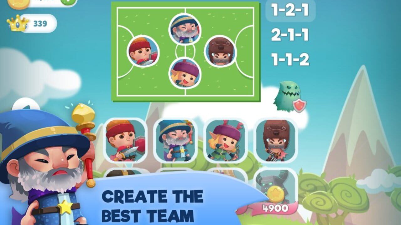 WIF Soccer Battles — Screenshot 1