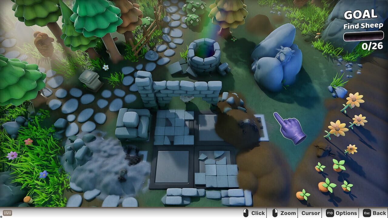 Hidden Sheep Puzzle Image