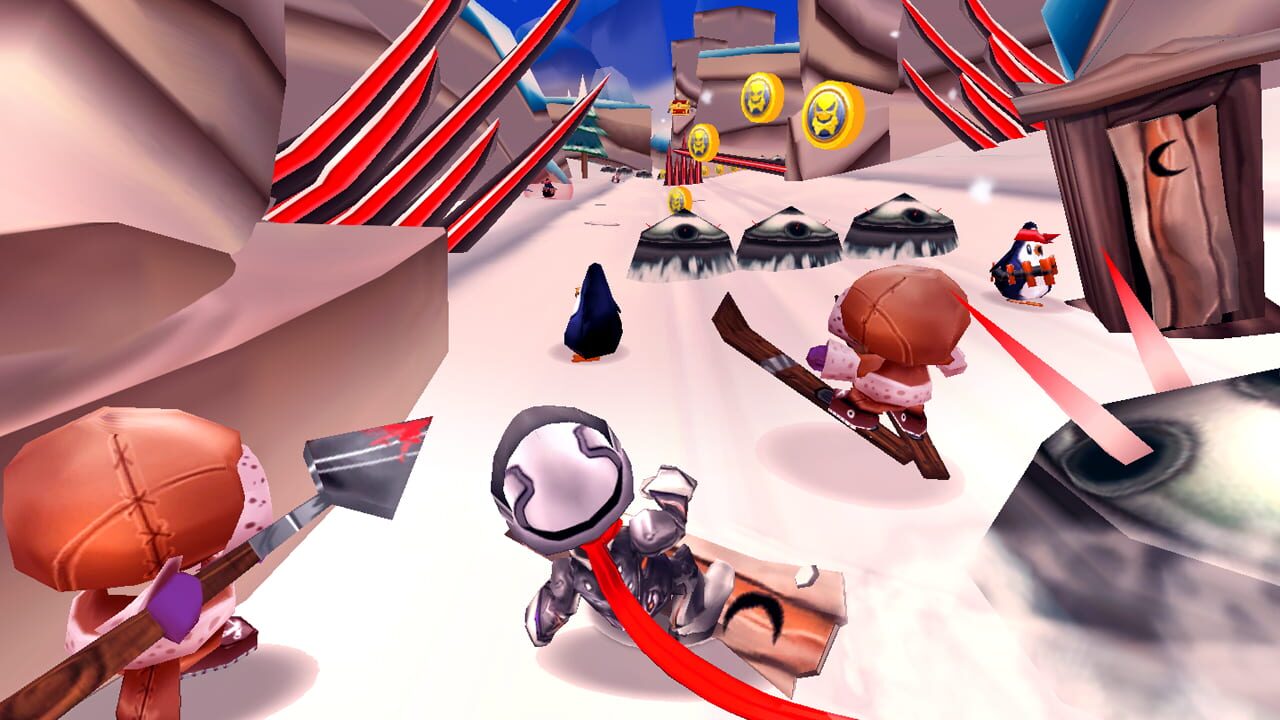 Skiing Fred — Screenshot 2